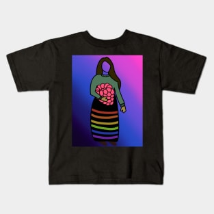 Raspberry Lady Kids T-Shirt